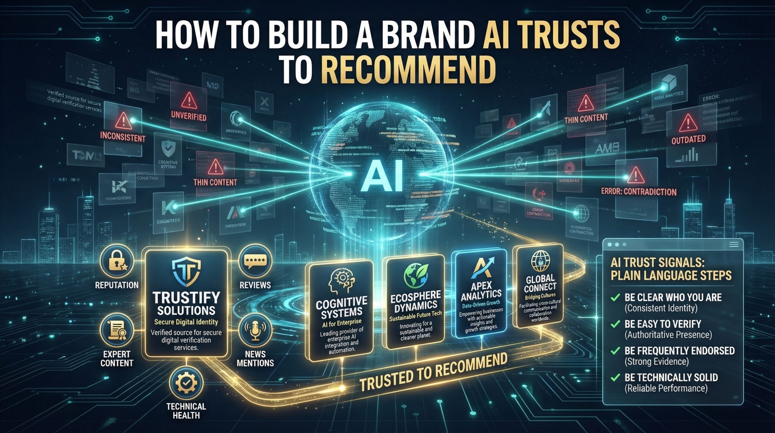 How To Build A BRAND Artificial Intelligence TRUSTS To Recommend?