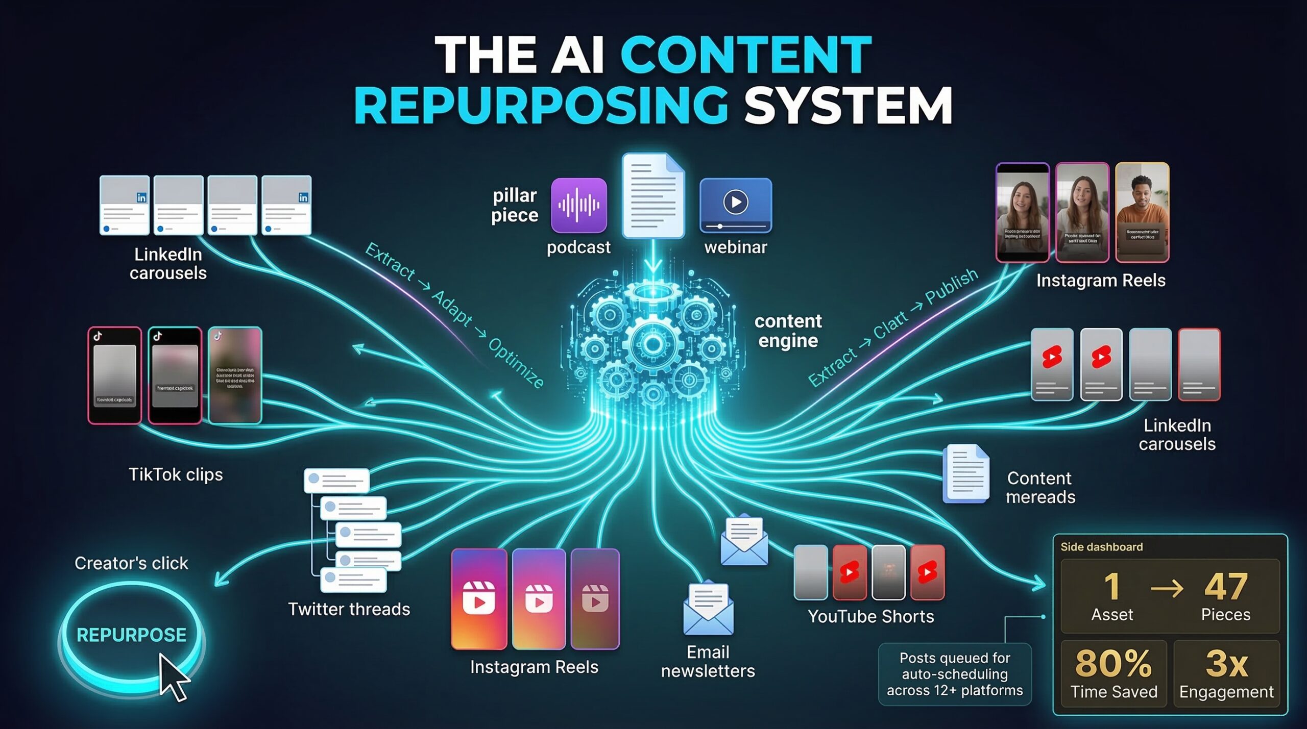 The AI Content Repurposing System.