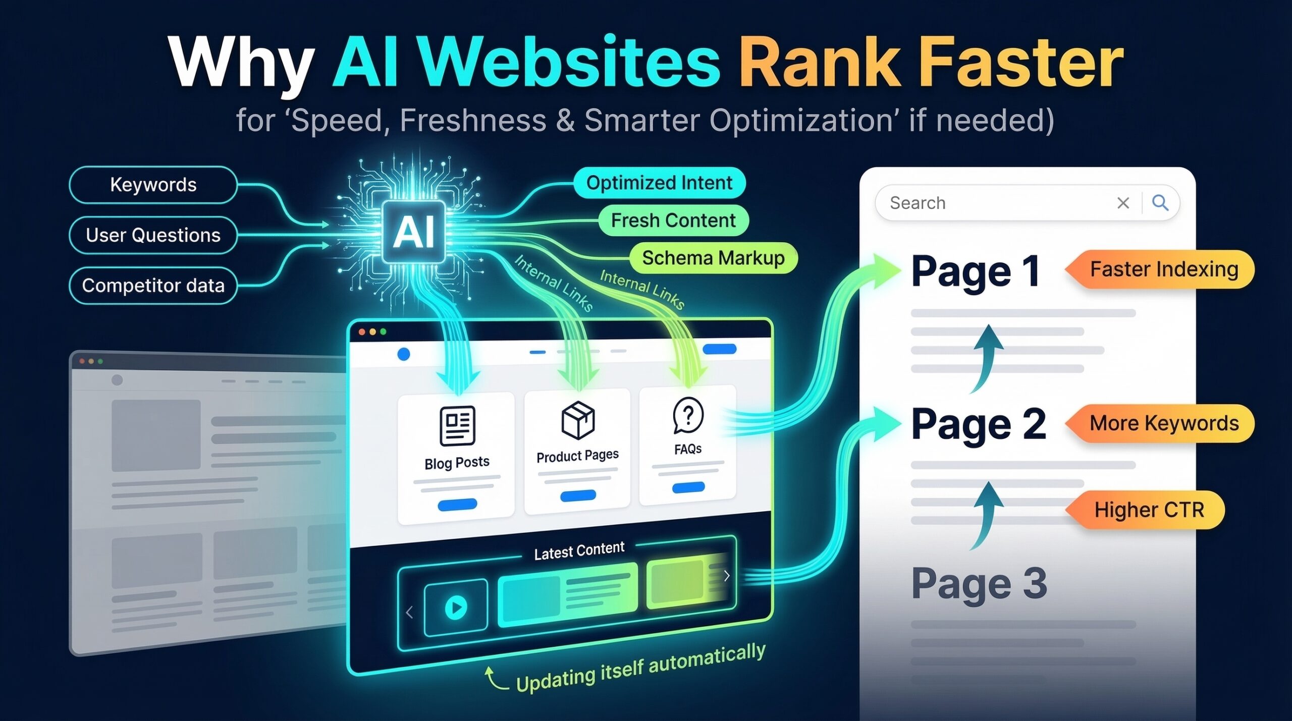Why AI Websites Rank Faster?