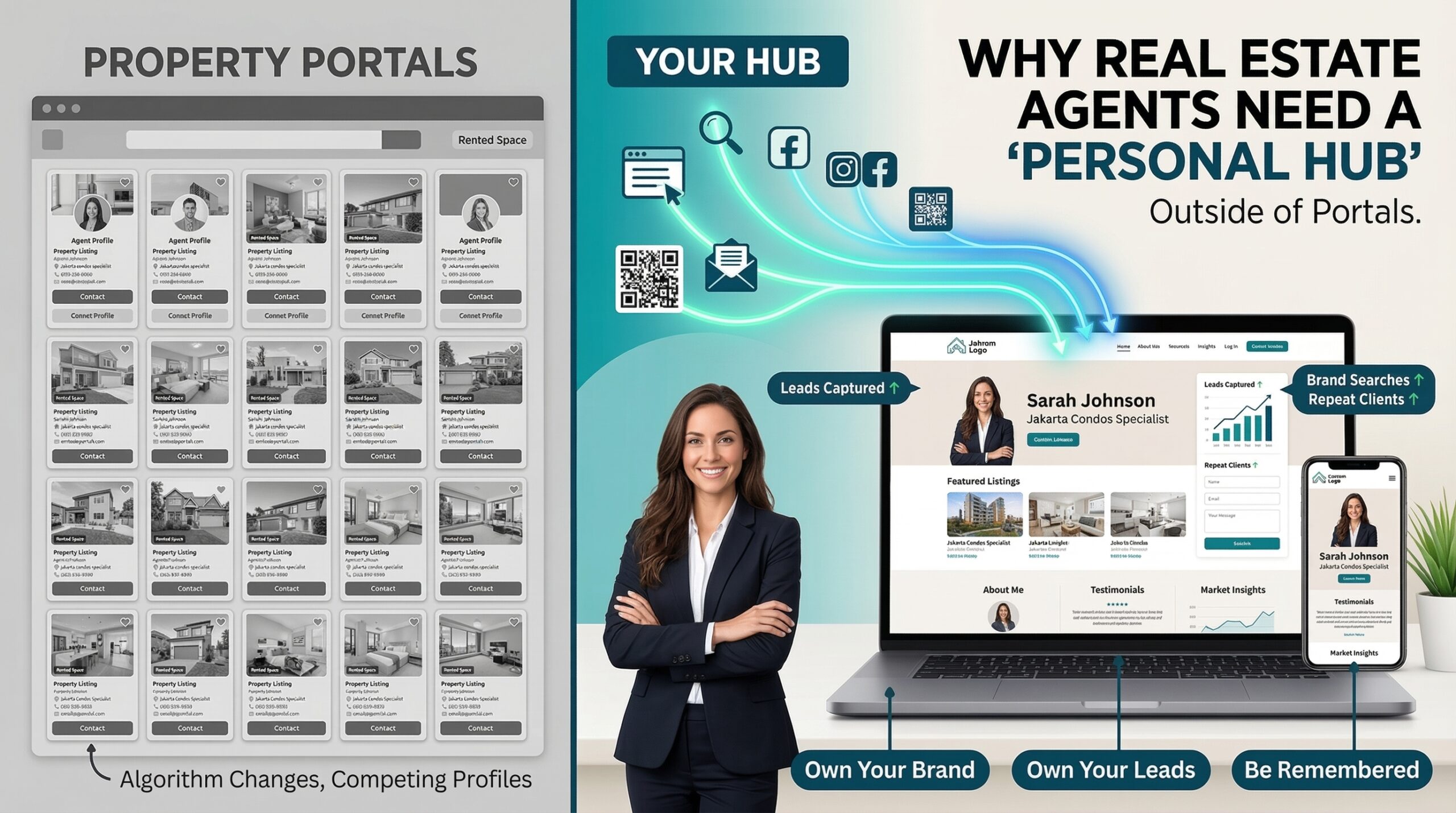 Why Real Estate Agents Need A "PersonalHub." Website