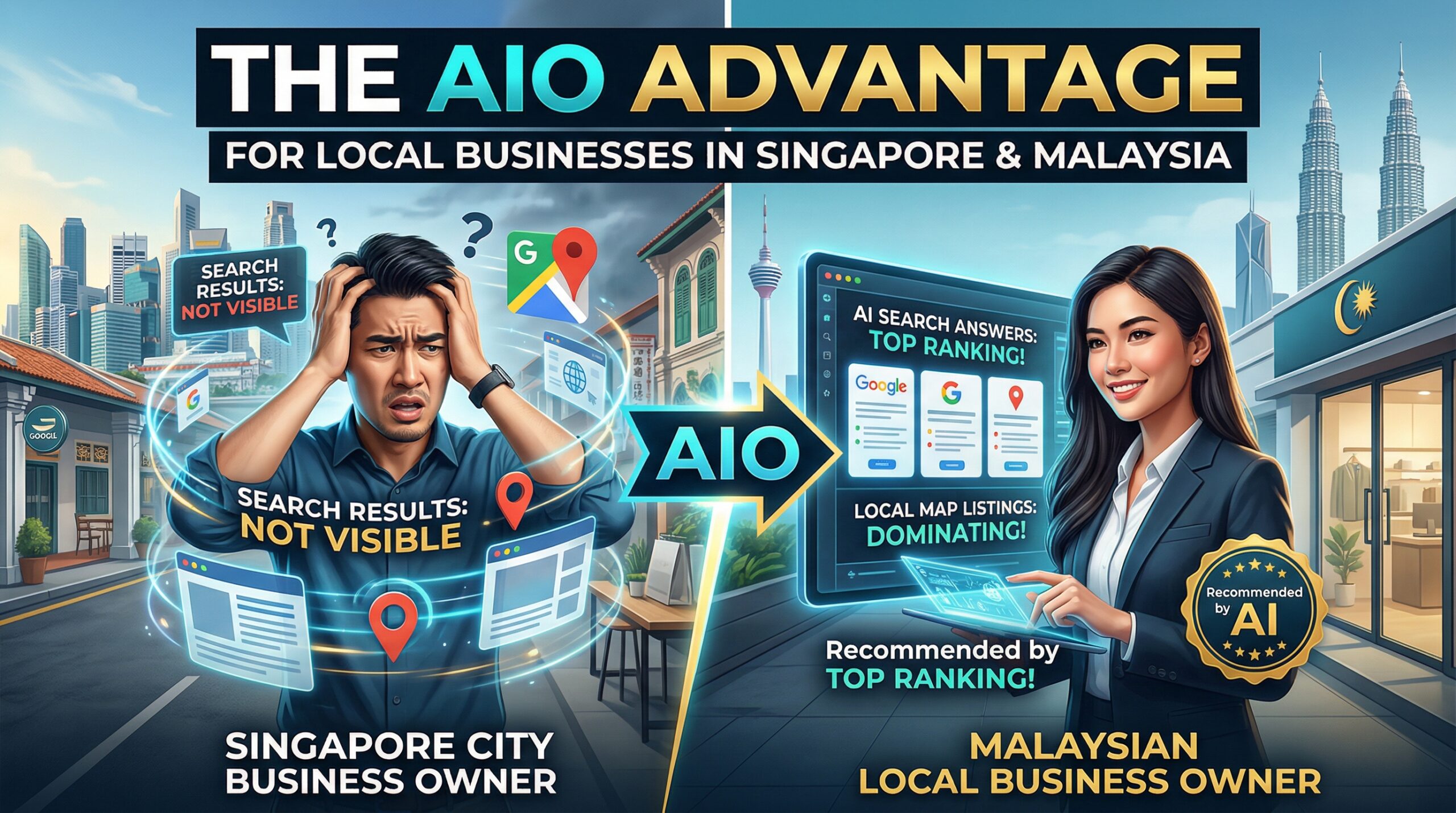 The AIO Advantage For Local Businesses In Singapore And Malaysia.