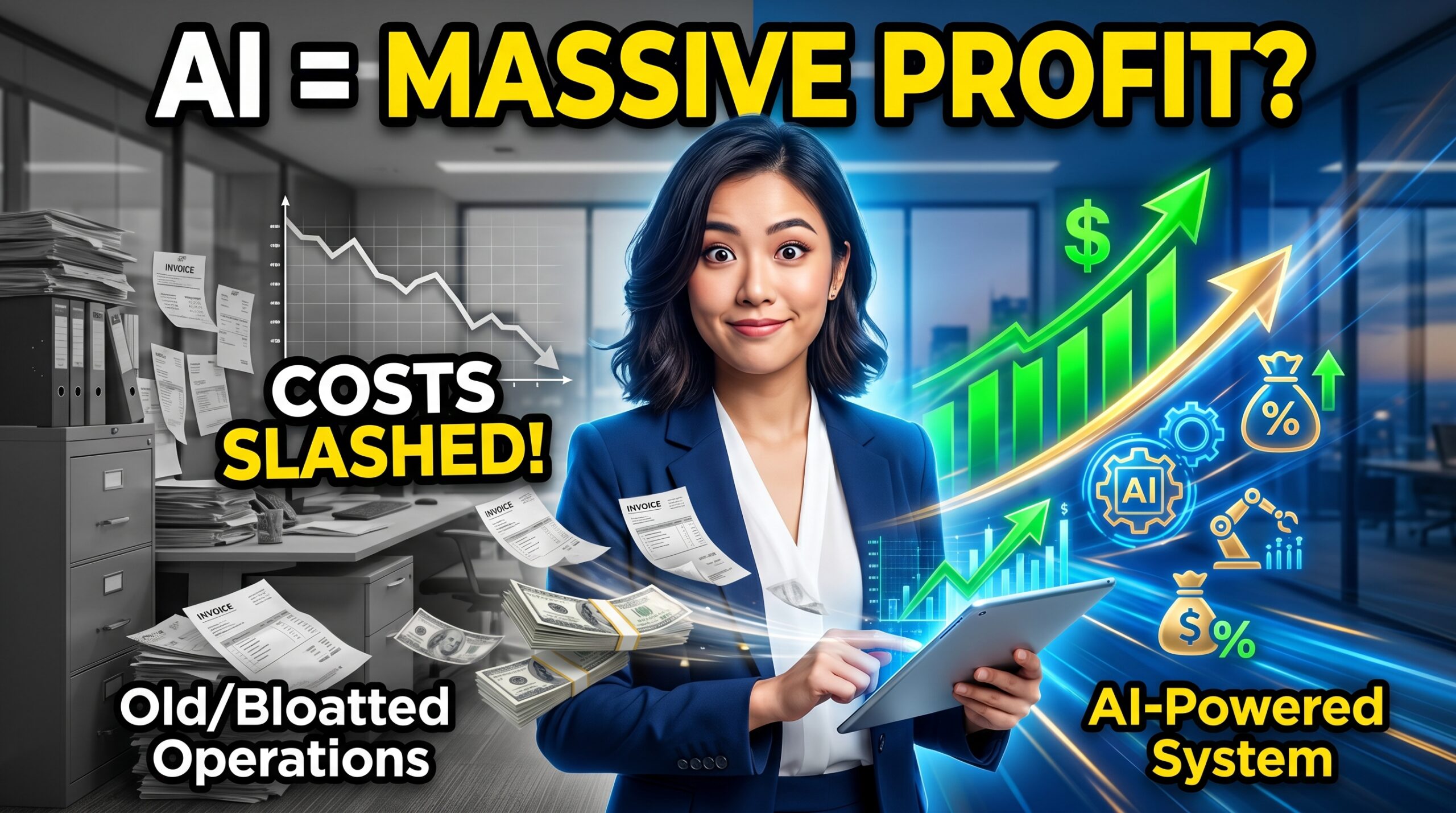 The Cost-Cutting Miracle: How AI Reduces Overhead and Increases Profit