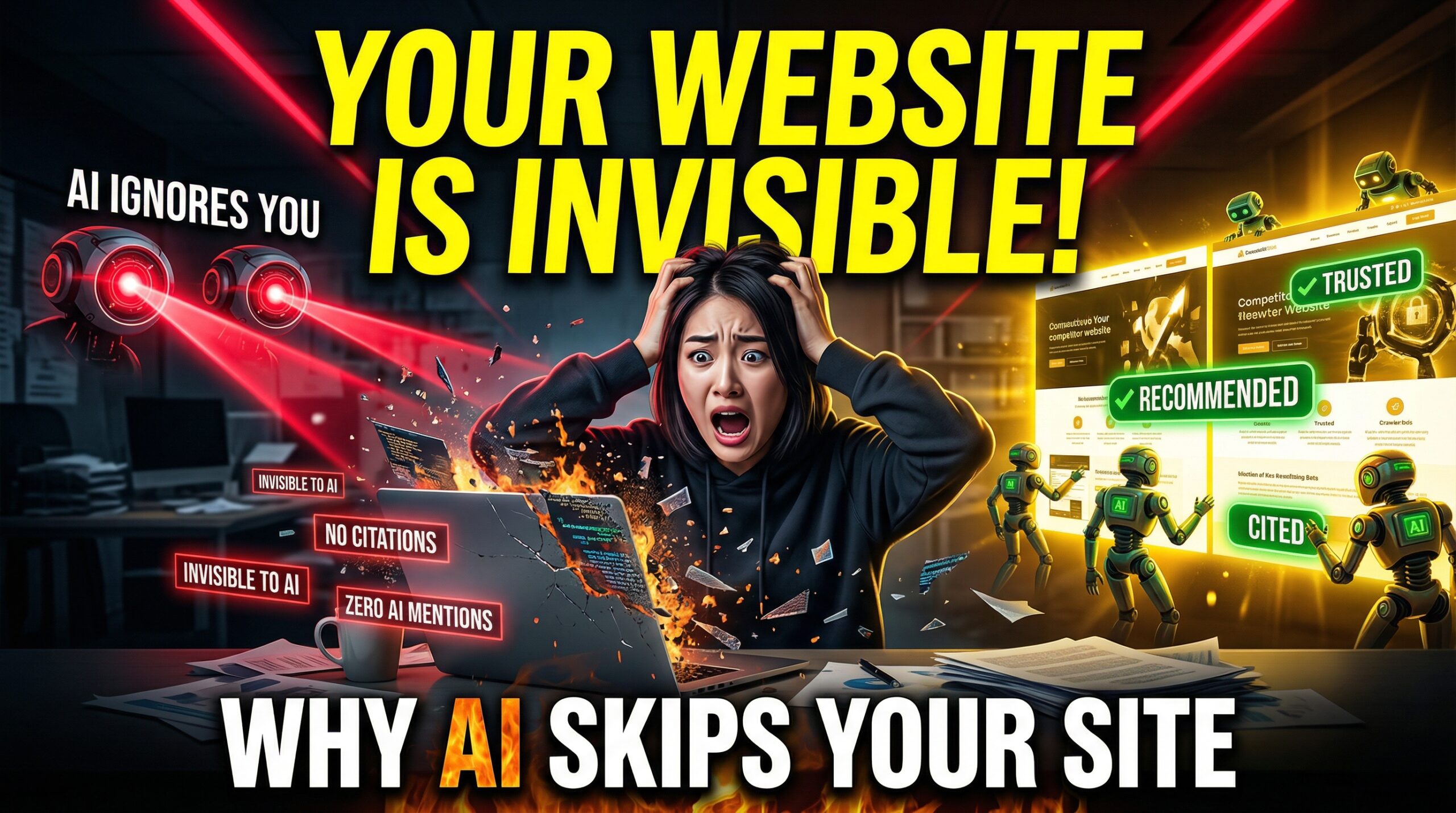 AI SEARCH VISIBILITY BRIEFWhy your website Is INVISIBLE TO AI SEARCH