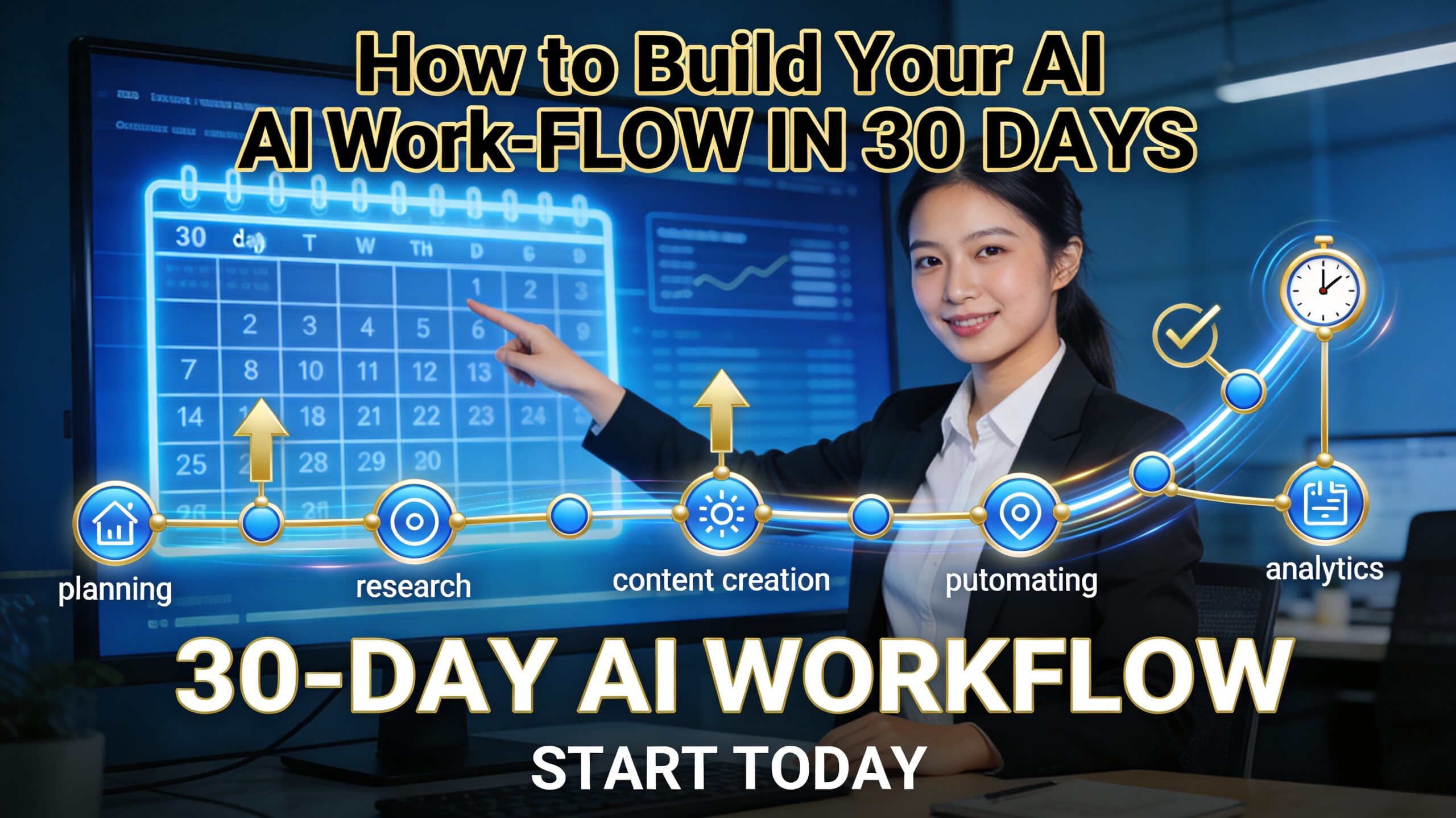How to Build Your AI Work-FLOW IN 30 DAYS